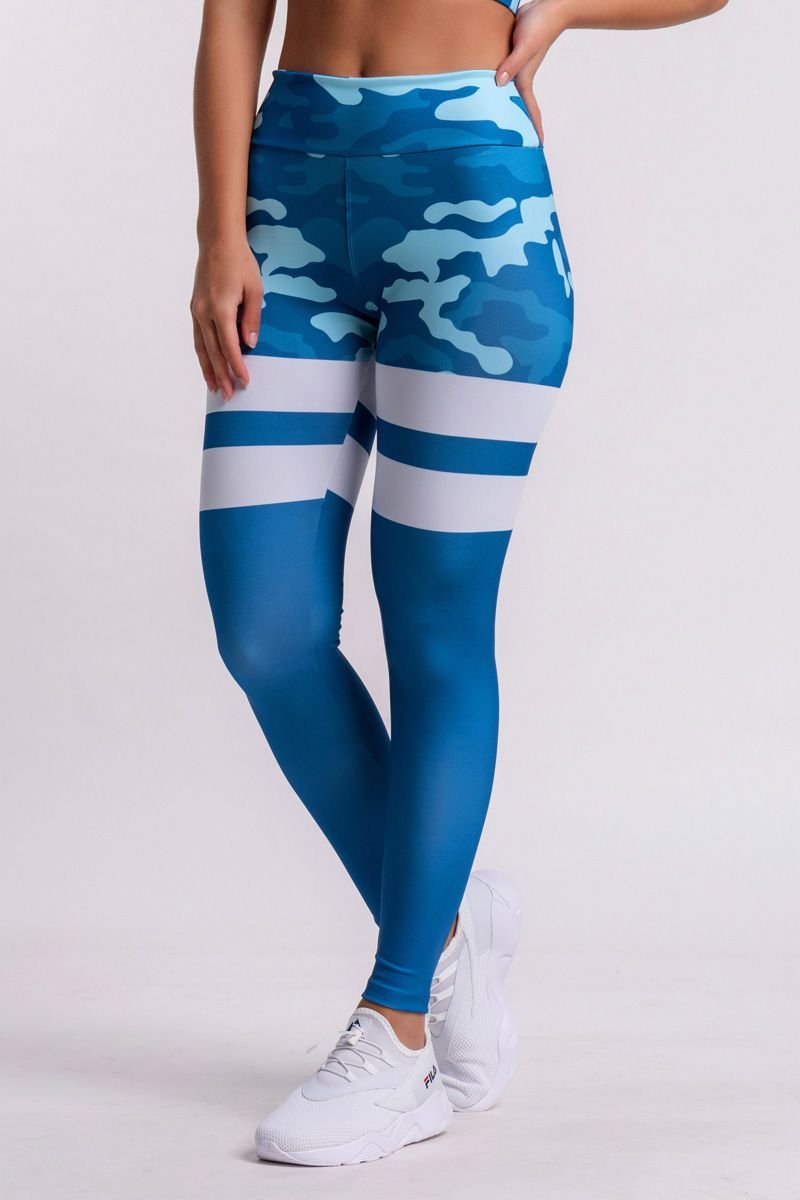Calça Legging Militar Estampa Digital